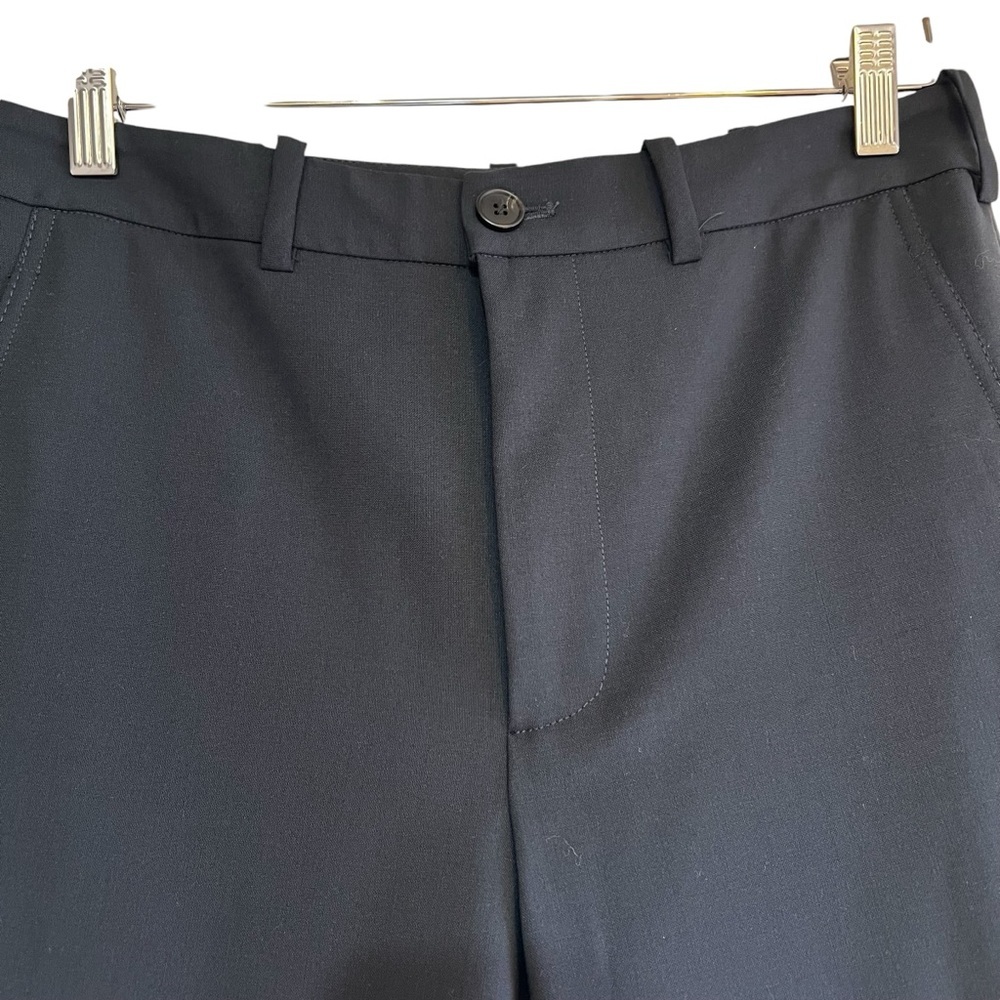 6397 wool cropped cuffed navy trousers size 4 excellent condition - Picture 5 of 15